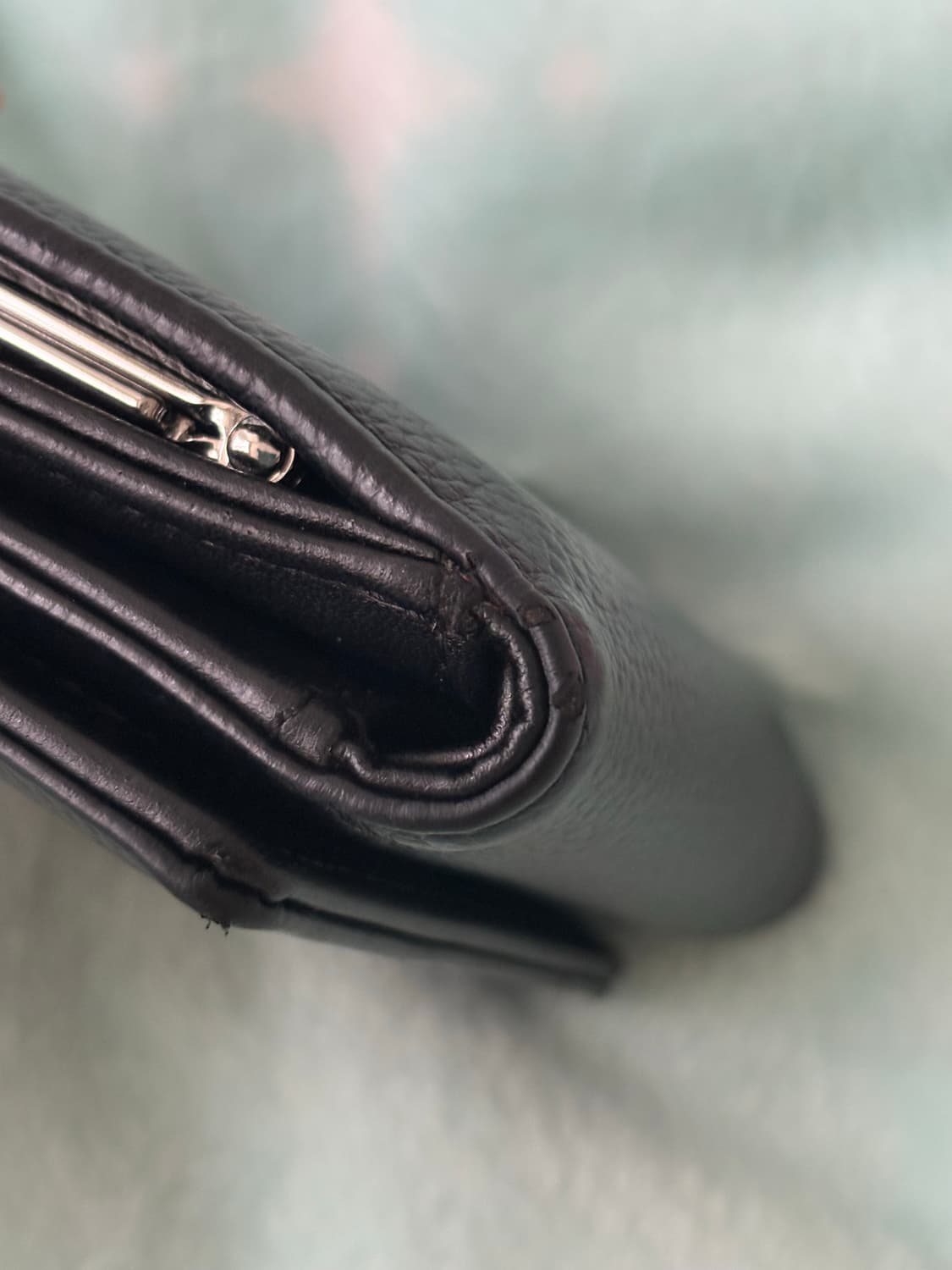 비비안 웨스트우드 스몰 프레임 지갑 블랙 상품이미지9