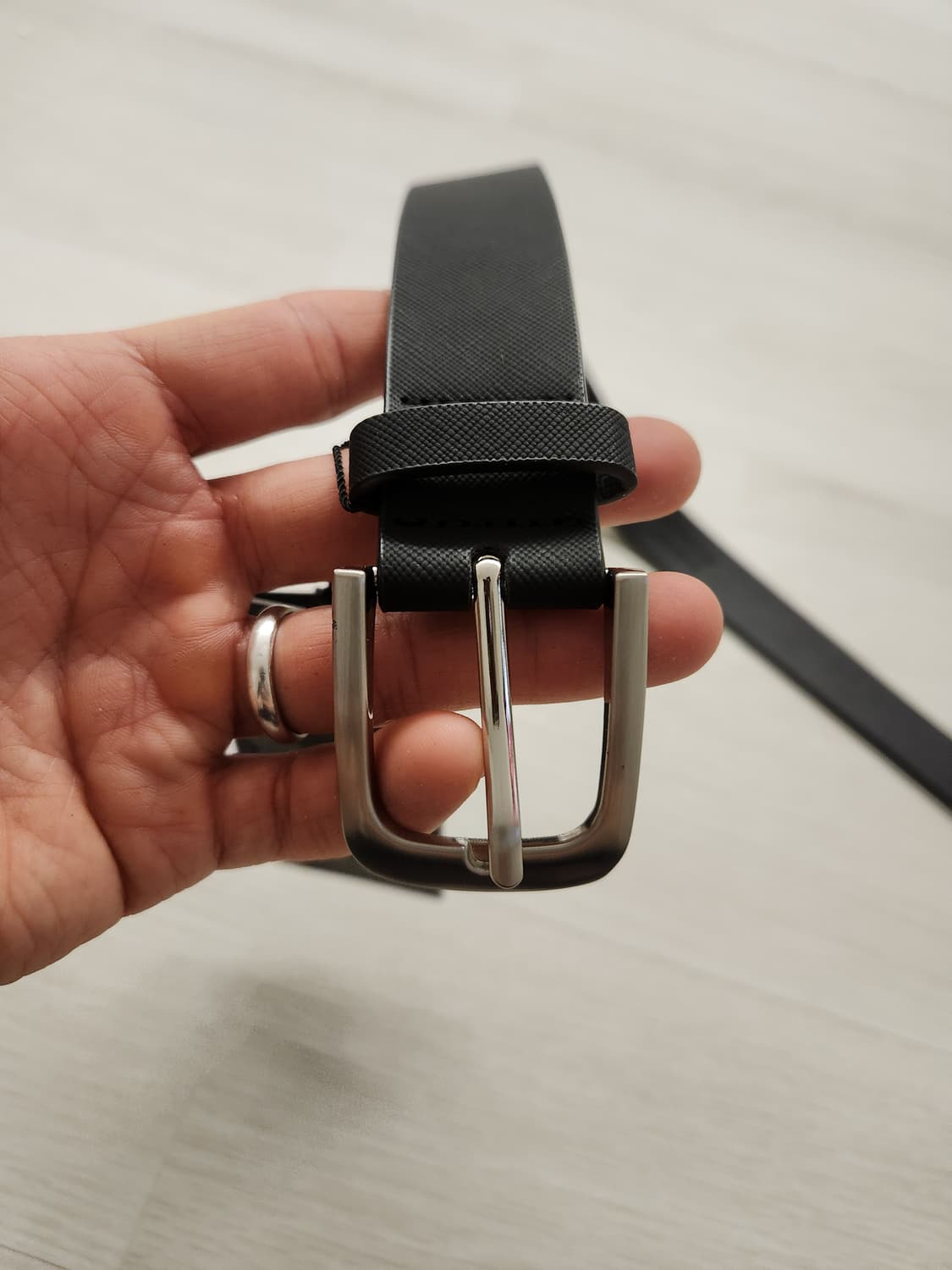 무신사 스탠다드 사피아노 레더 벨트 22 상품이미지1