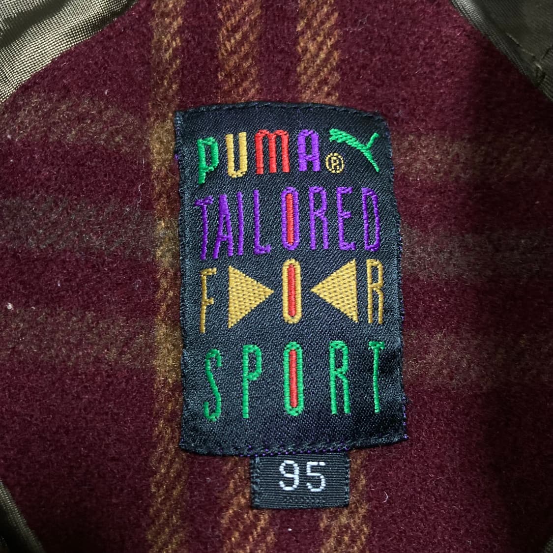 푸마 올드스쿨 스몰 로고 모직 바시티 자켓 상품이미지3