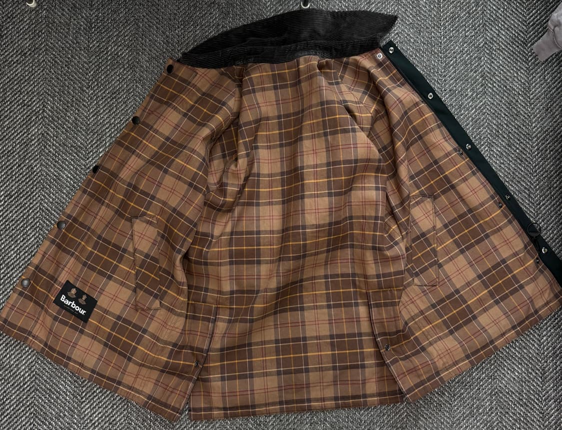 바버x아담엣로페 2way 리버서블 비데일 블랙 - 남자 38사이즈 상품이미지3