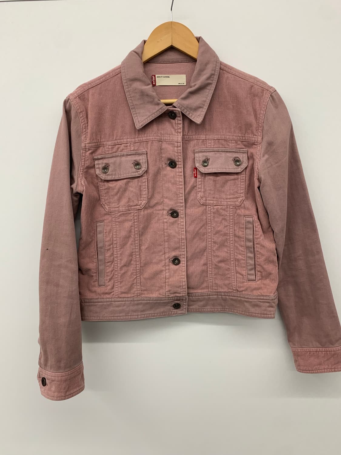 리바이스 핑크 코듀로이 트러커 자켓 상품이미지4