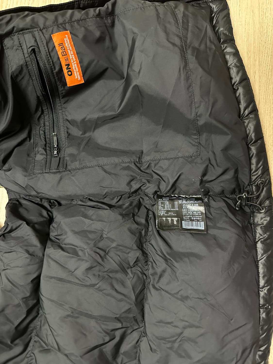 노스페이스 온볼 눕시 패딩조끼 M 상품이미지3