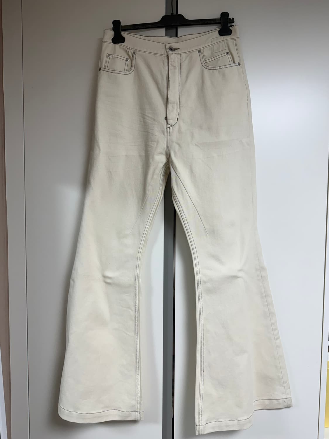 릭오웬스 볼란 부츠컷 팬츠 32 상품이미지1