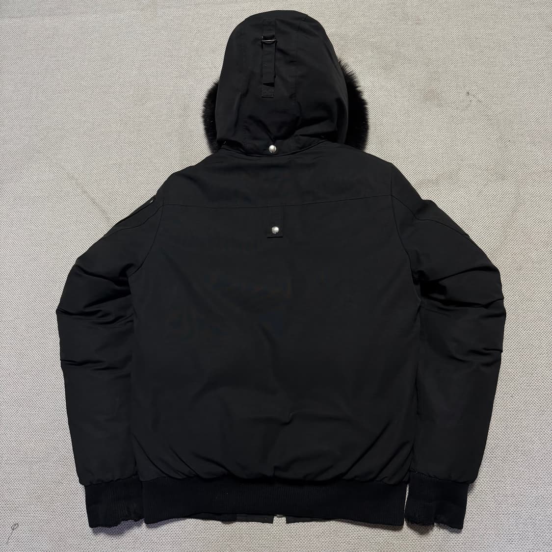 무스너클 발리스틱 봄버 블랙 폭스 퍼 블랙 (오케이몰 정품) 상품이미지10