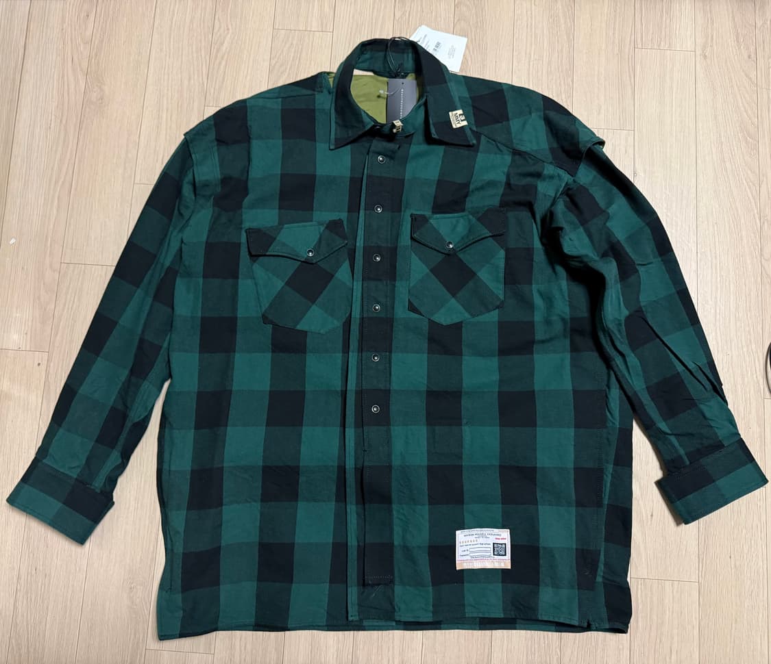 미하라 야스히로(Mihara Yasuhiro) 체크 자켓/셔츠 44 상품이미지2