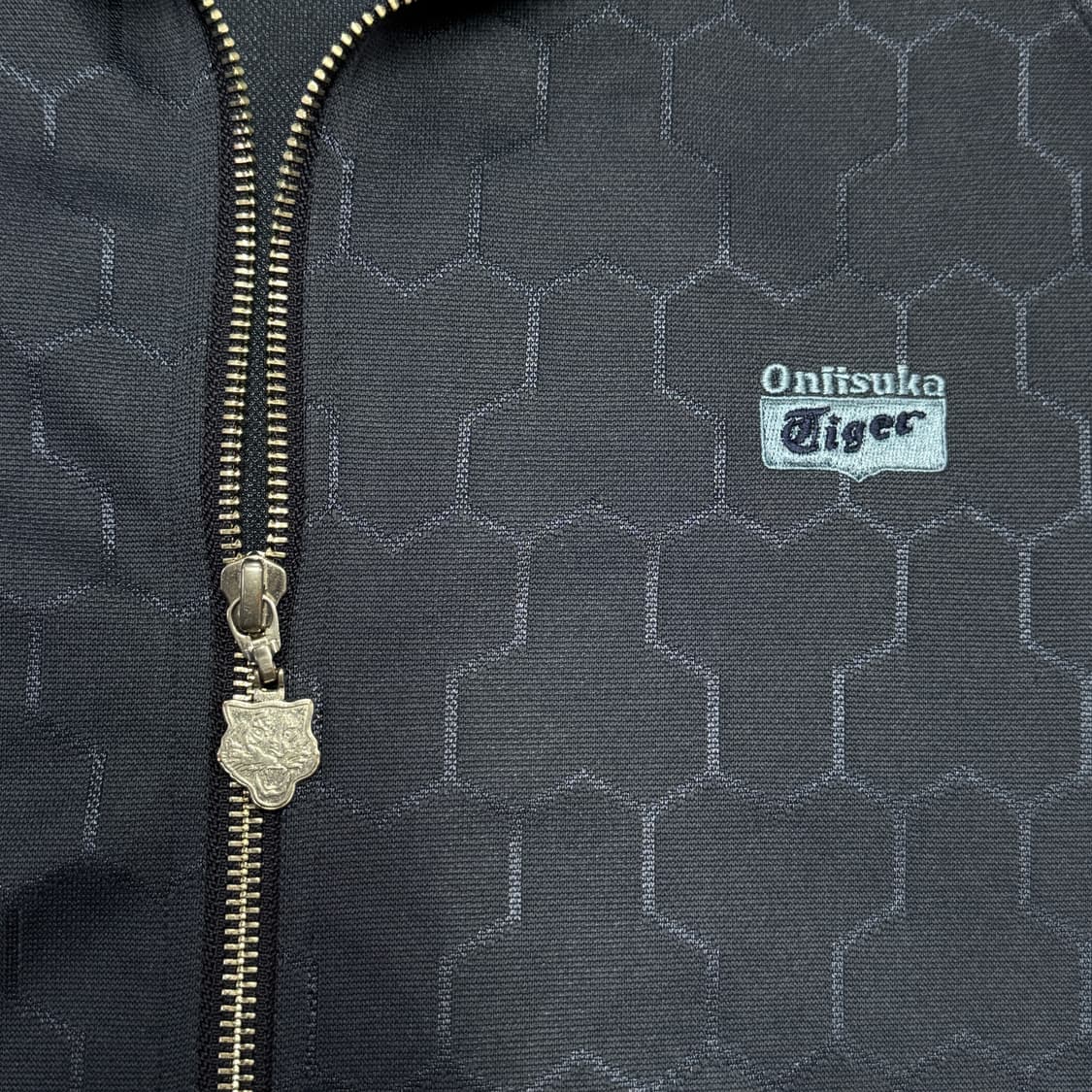 오니츠카타이거 패턴 사이드라인 트랙탑 져지 XL  상품이미지5