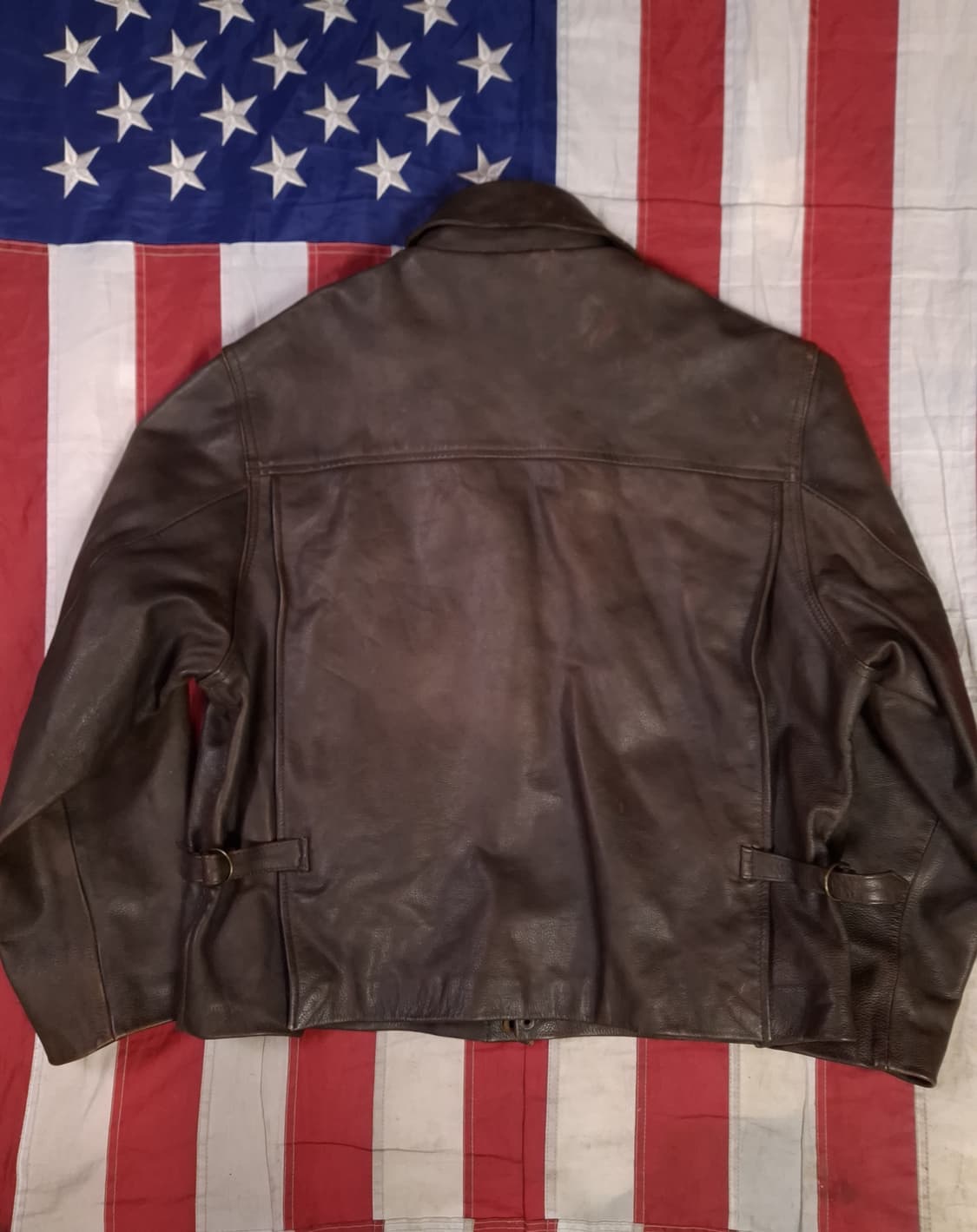 빈티지 인디아나존스 해리슨 리얼레더 자켓 상품이미지9