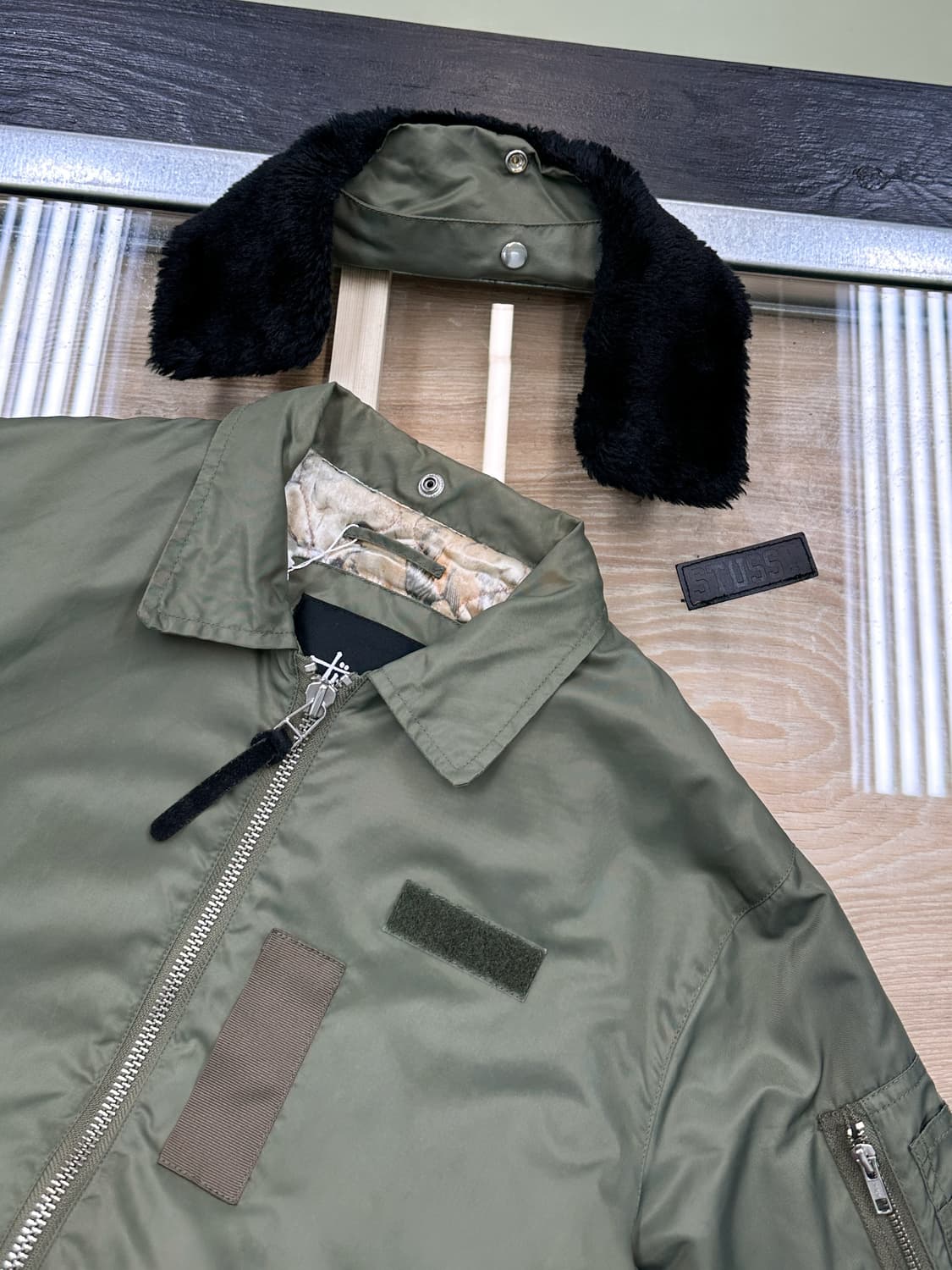 스투시 프렌치 에어 포스 B-15 자켓 상품이미지4