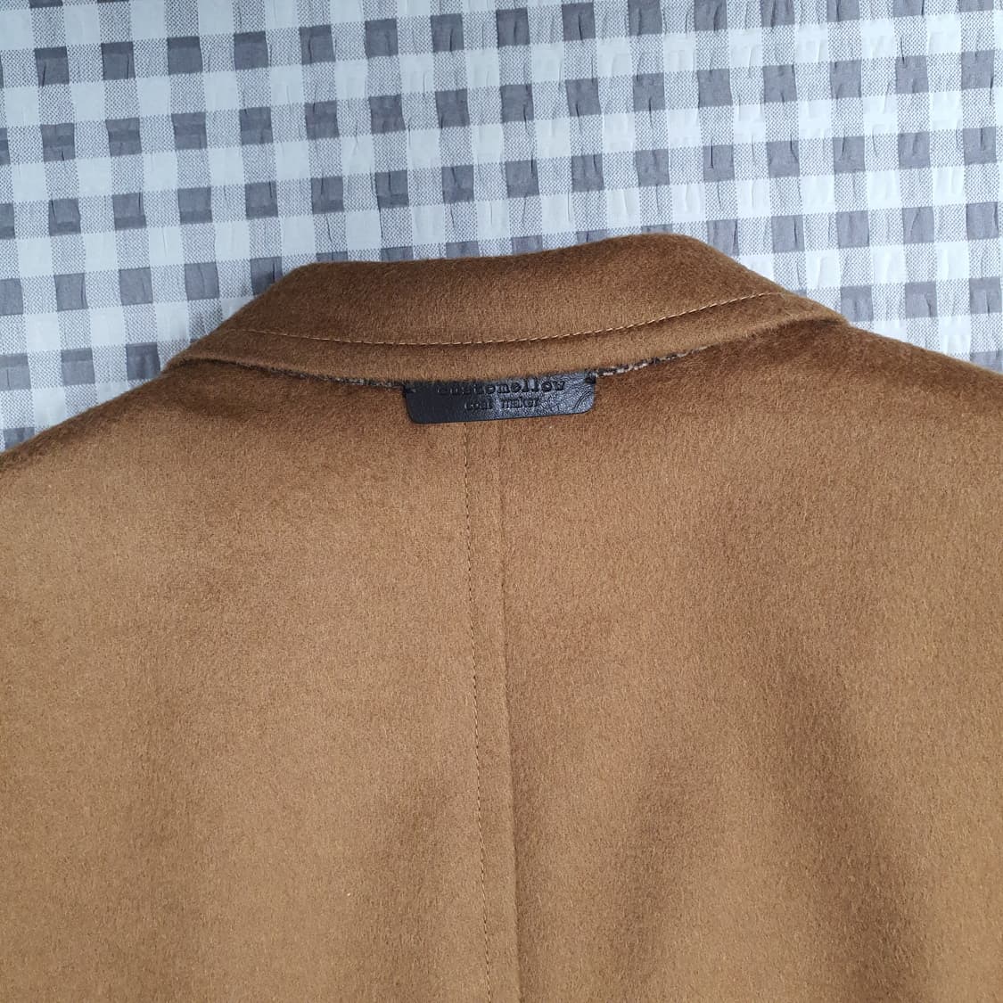 커스텀멜로우 울 캐시미어 코트 남자95 상품이미지10