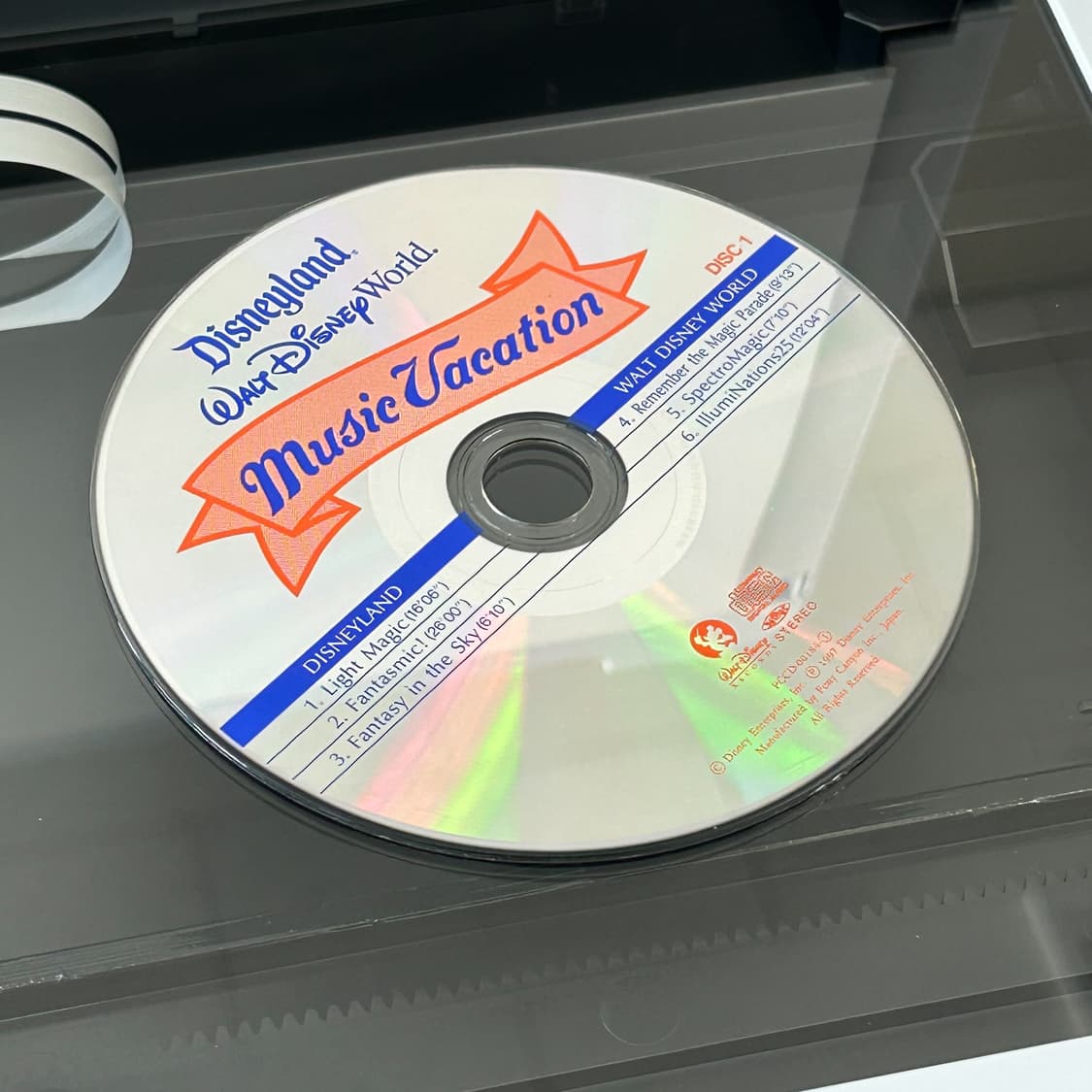 1997년 디즈니랜드 Music Vacation 앨범 희귀음반 2CD 상품이미지6