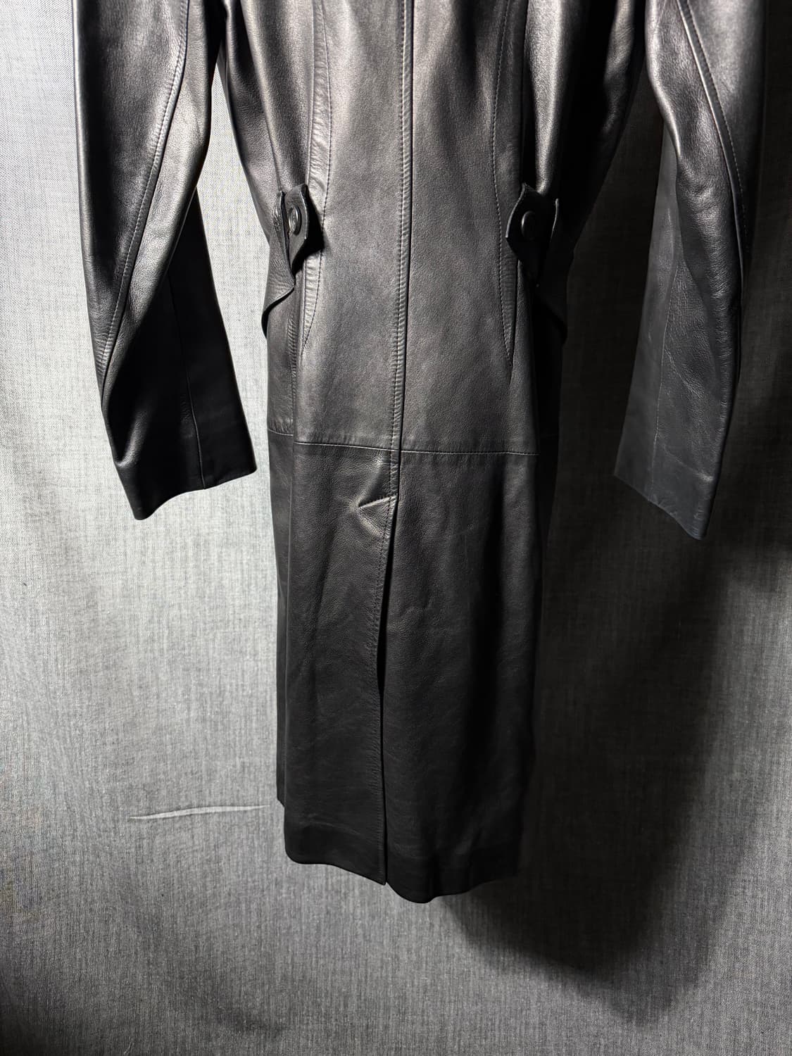 프라다 싱글 레더 코트 상품이미지7