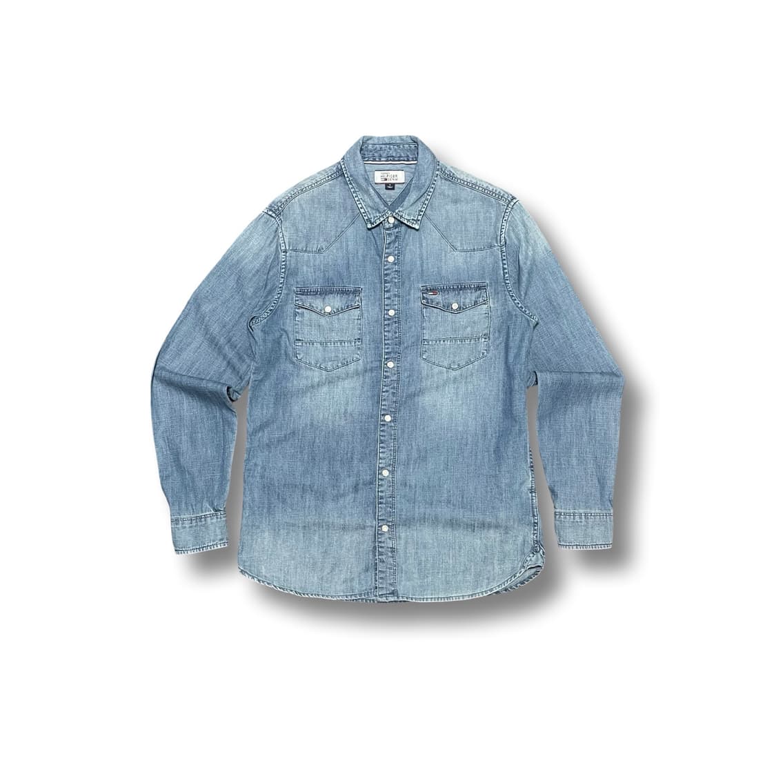 [M] 타미힐피거 데님 웨스턴 셔츠 상품이미지1