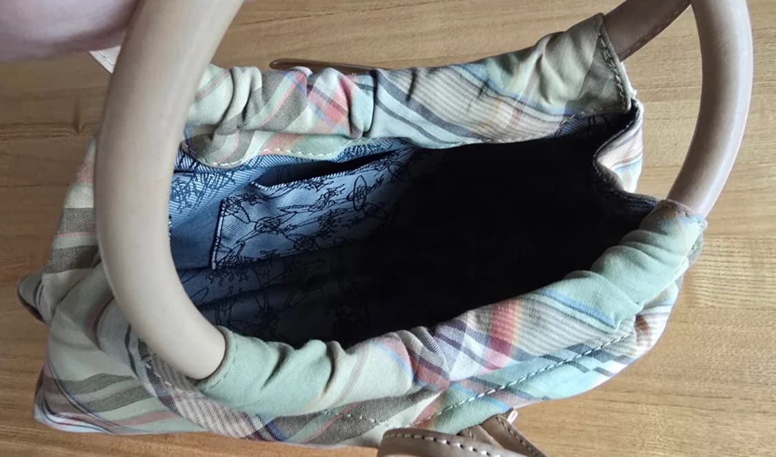 Vivienne Westwood 체크프린트 백 상품이미지4