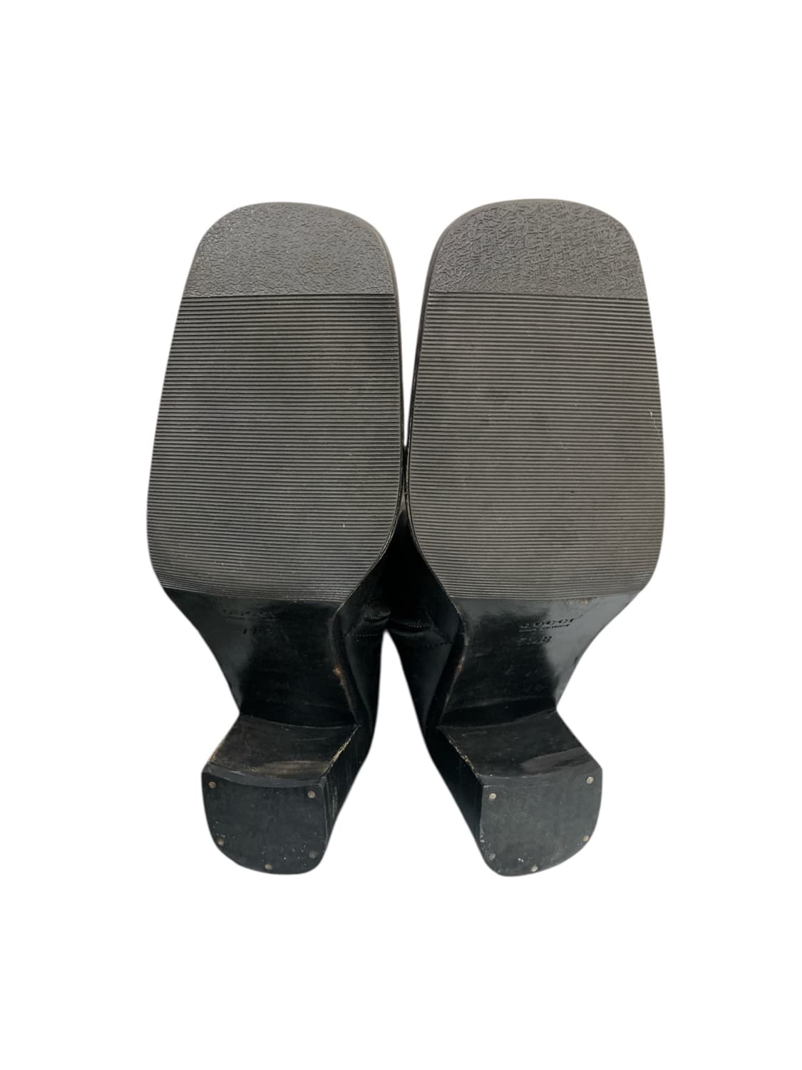 구찌 앵클 레더 지퍼 부츠 블랙 7.5(255) 상품이미지3