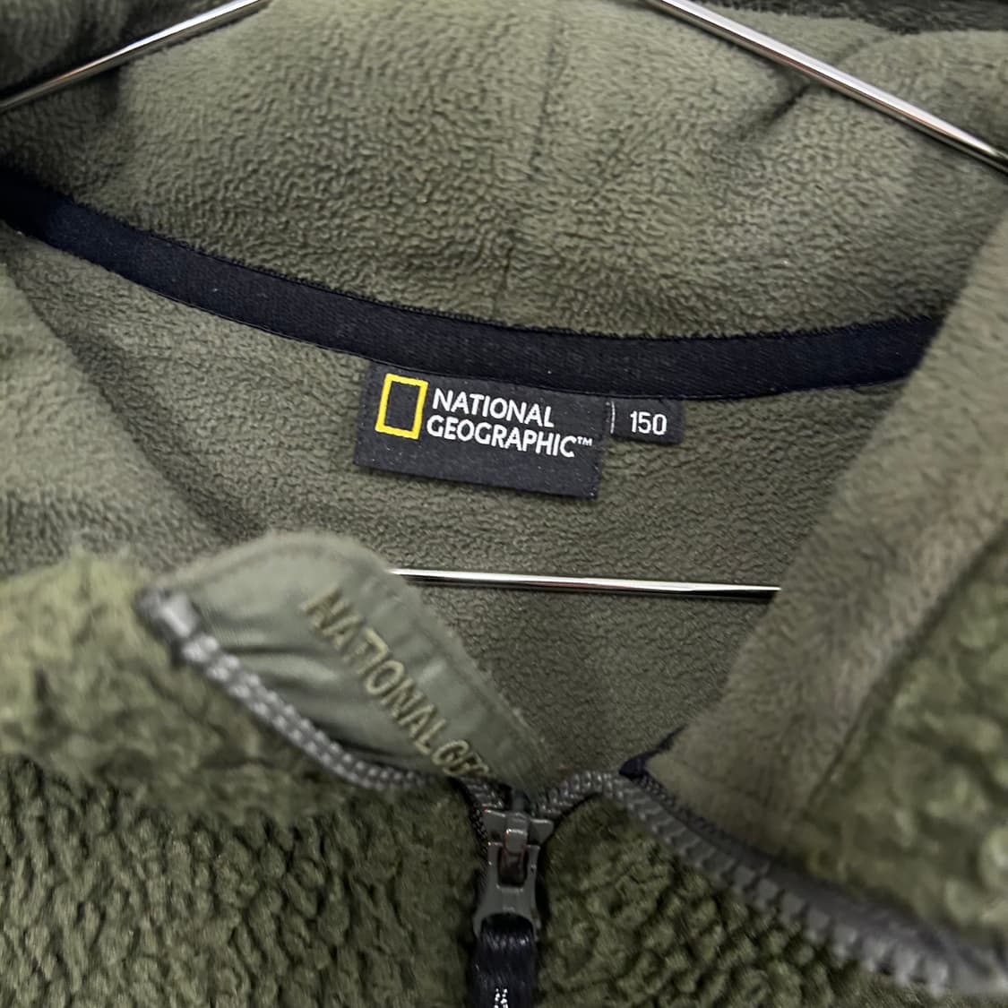 내셔널 지오그래픽 키즈 와펜 뽀글이 후드 플리스 상품이미지3