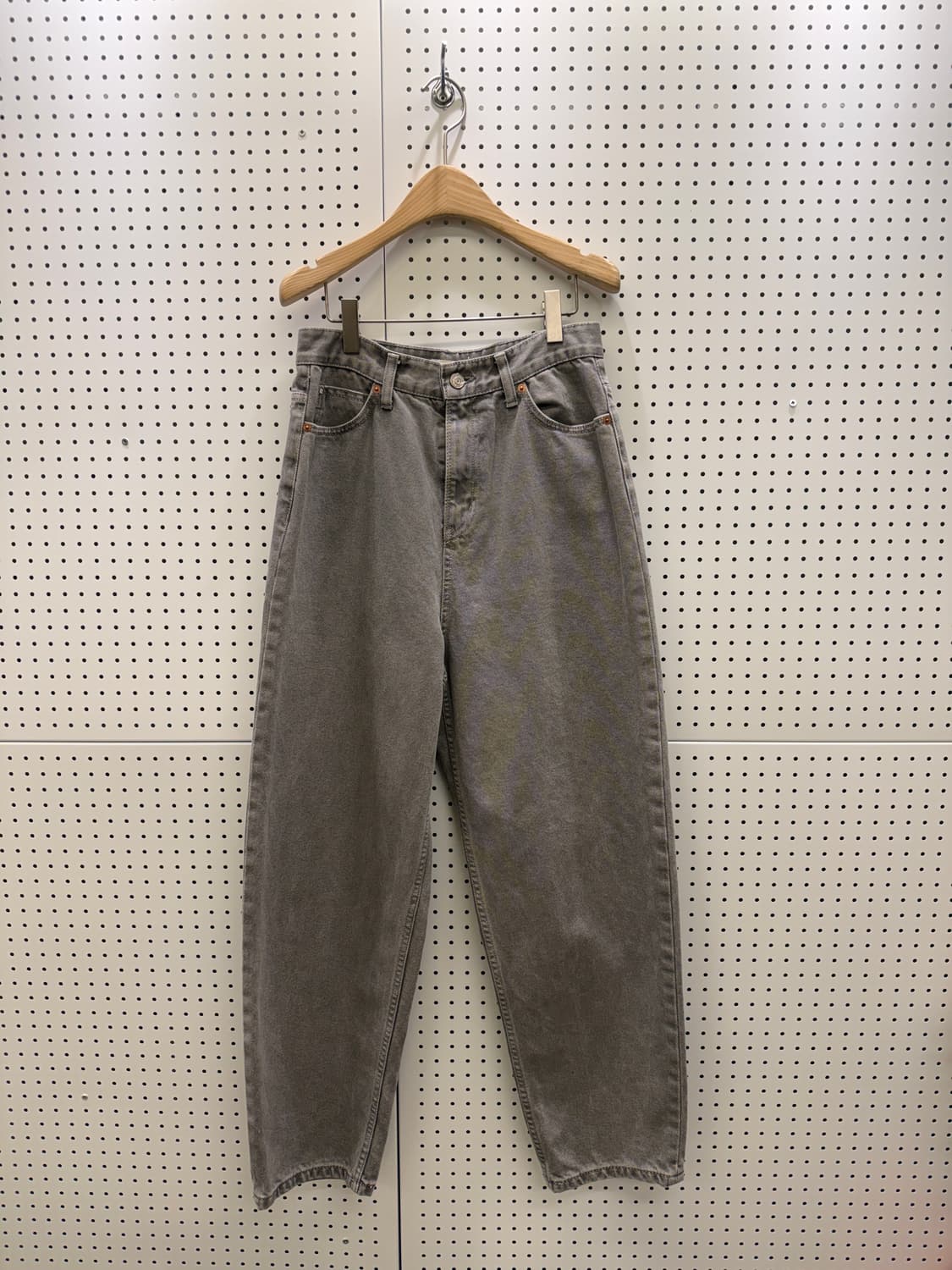 빈티지 그레이 커브드 데님 팬츠 U559 상품이미지2