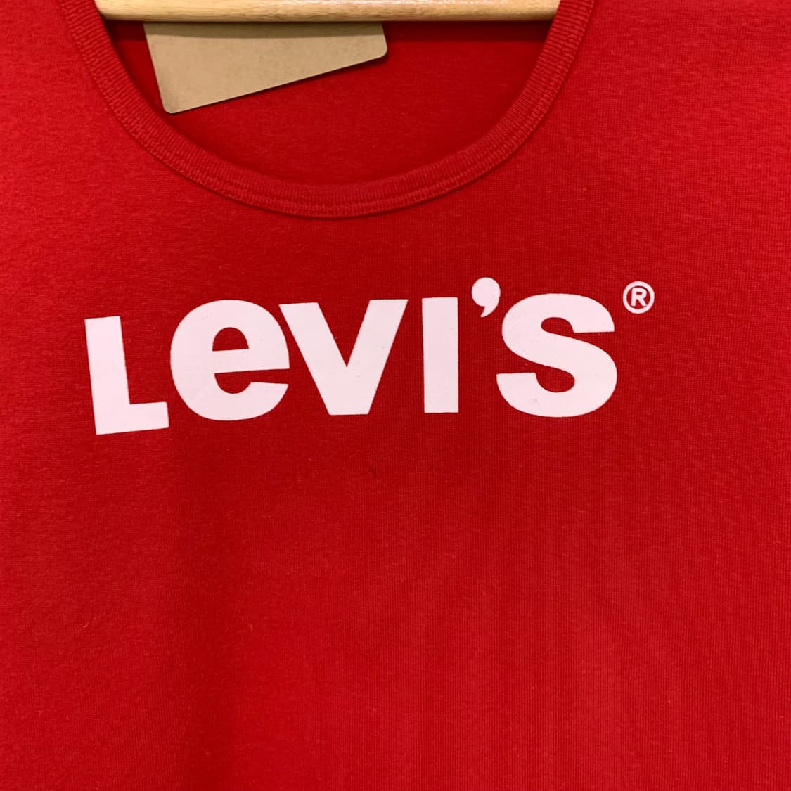 리바이스 레드탭 빈티지 00s y2k 빅로고 여성 슬림 반팔 티셔츠 상품이미지4
