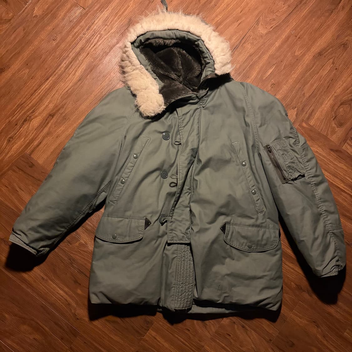 90S N3B MILITARY PARKA L 상품이미지4