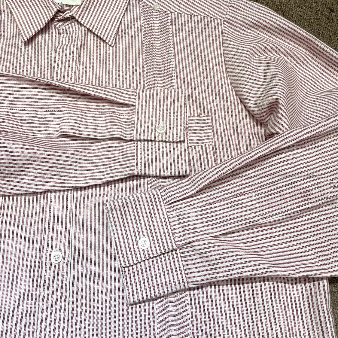 (M) Renato 빈티지 스트라이프 쿠바 셔츠 상품이미지8