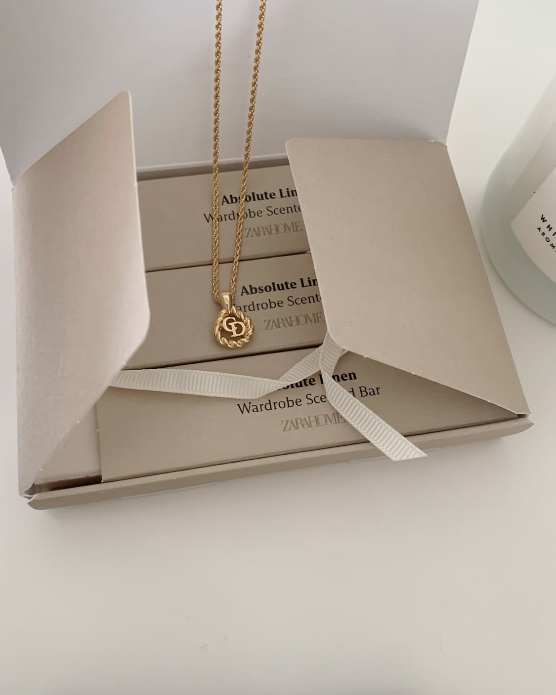 [ 디올 ] 빈티지 디올 로고 목걸이 상품이미지4