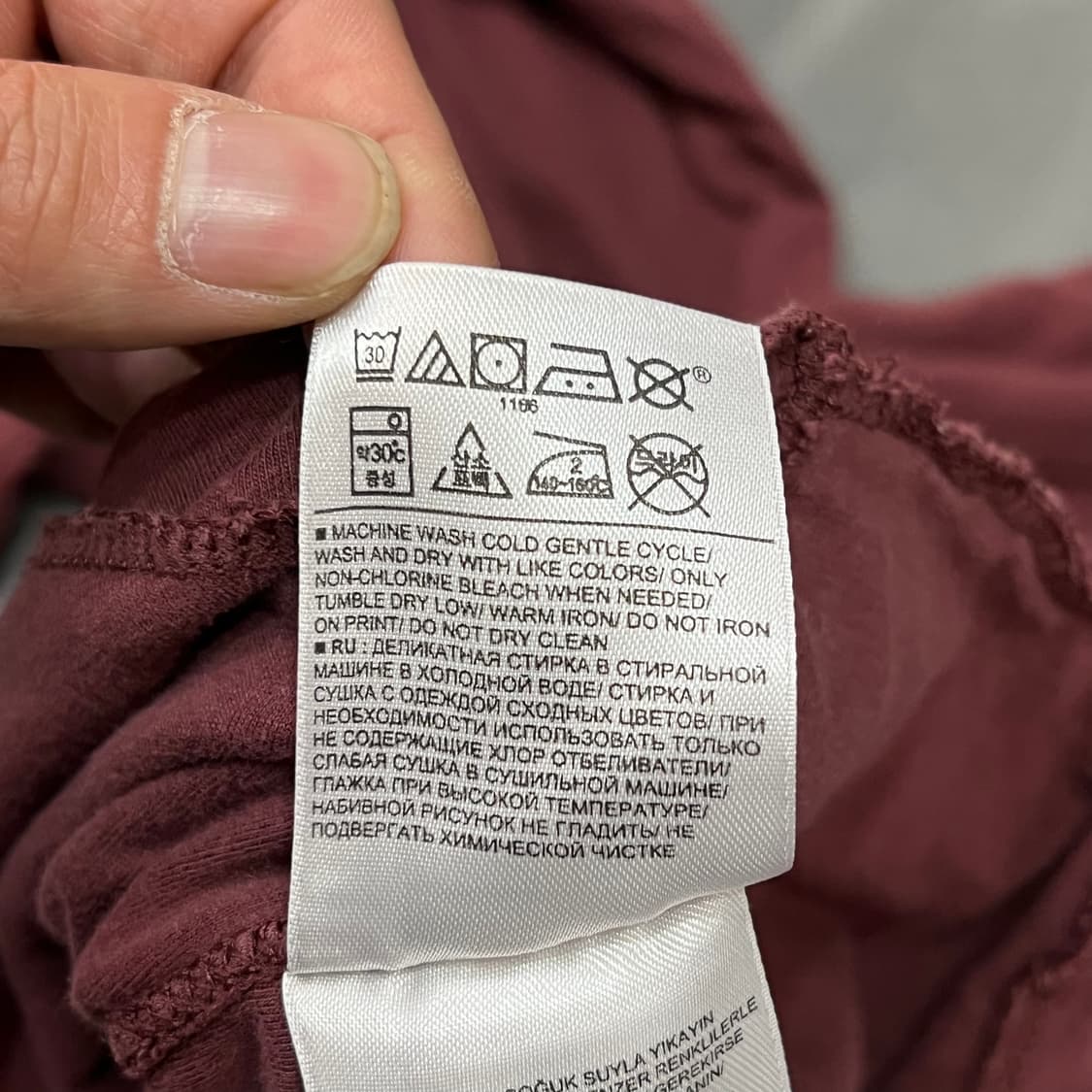  갭 헨리넥 티셔츠 y16276 상품이미지8