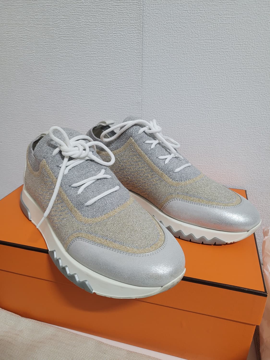 에르메스 실버 펄 어딕트 스키커즈 상품이미지3