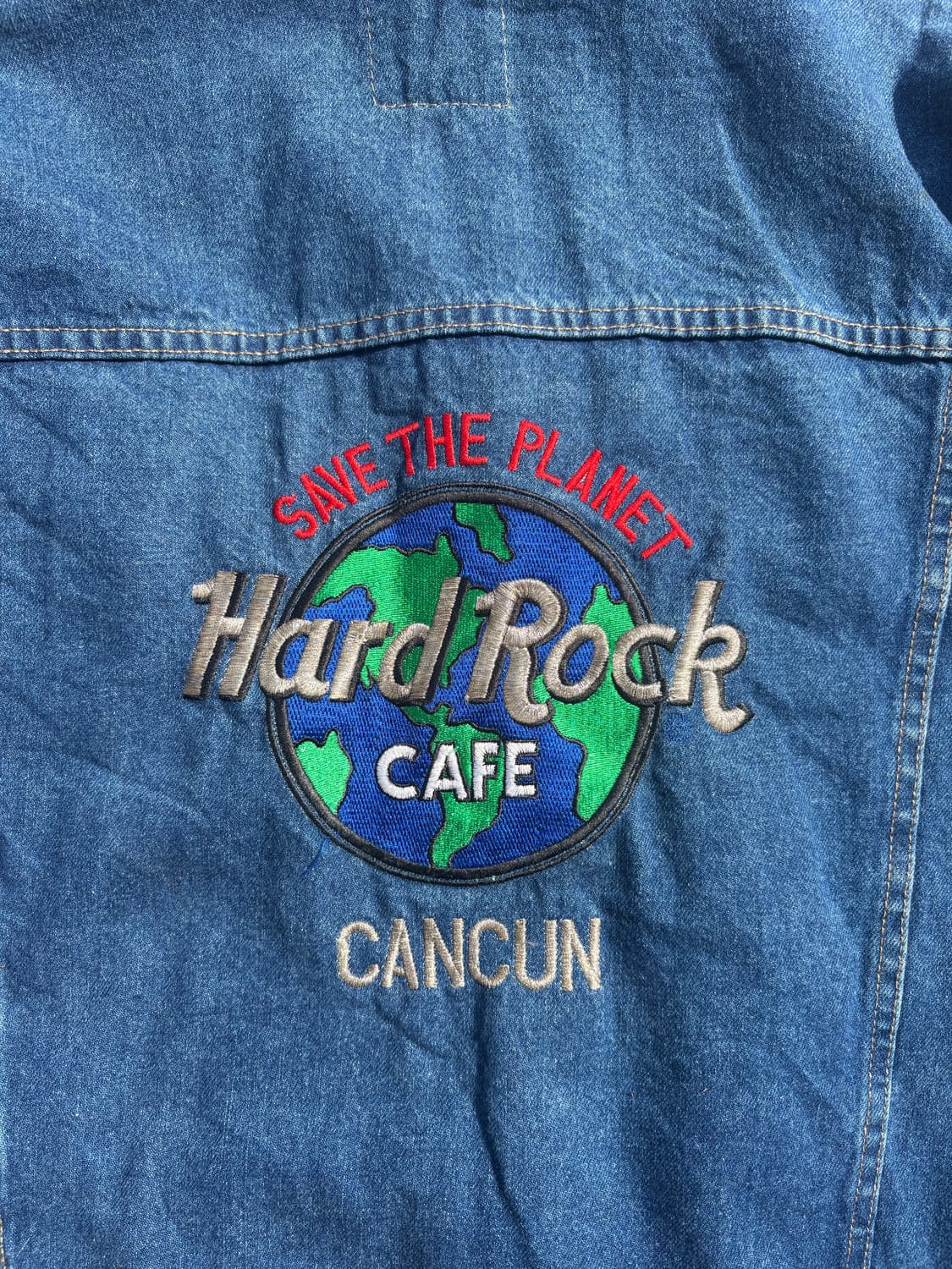 하드락카페 트러커 데님자켓 B207 상품이미지5