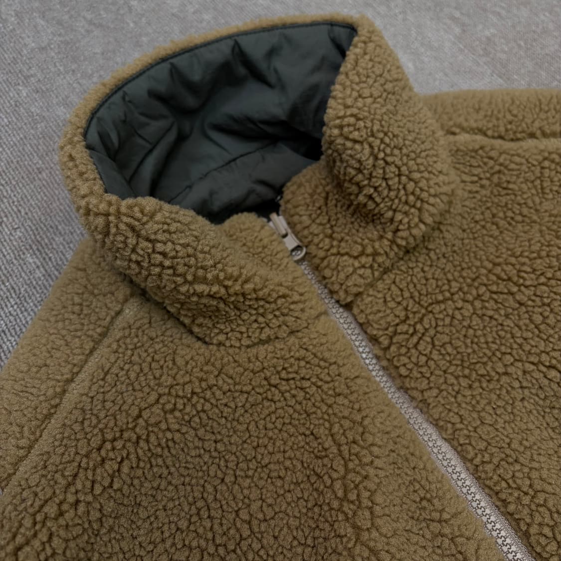 hideout 하이드아웃 롱 플리스 리버시블 자켓 상품이미지2