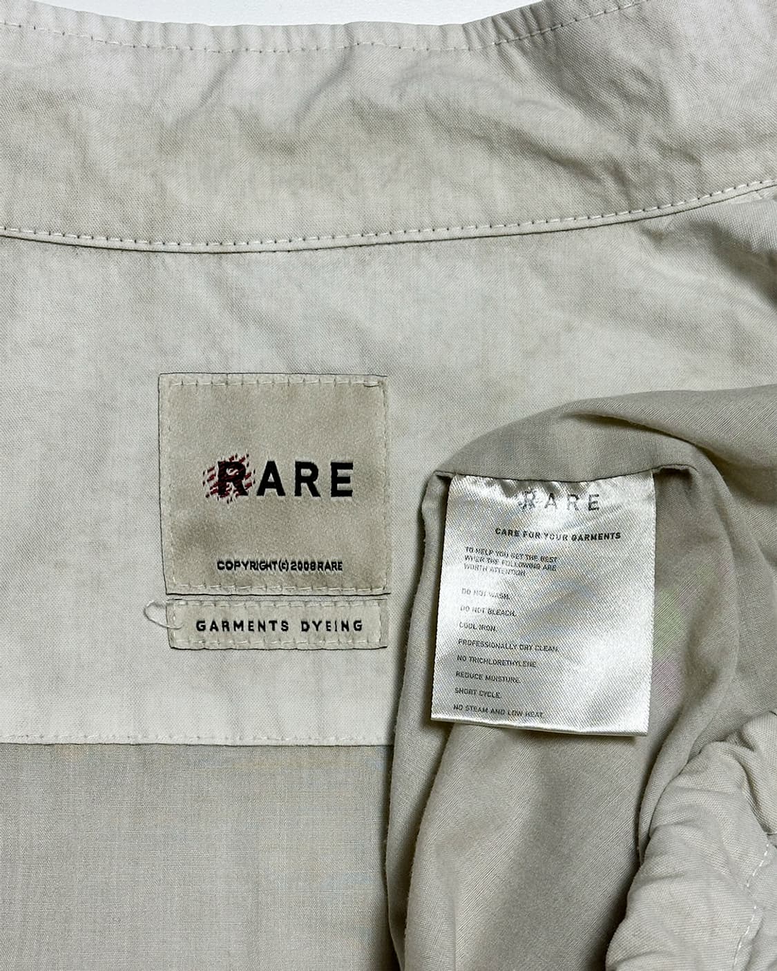 RARE 야상 필드 자켓 아이보리 상품이미지4