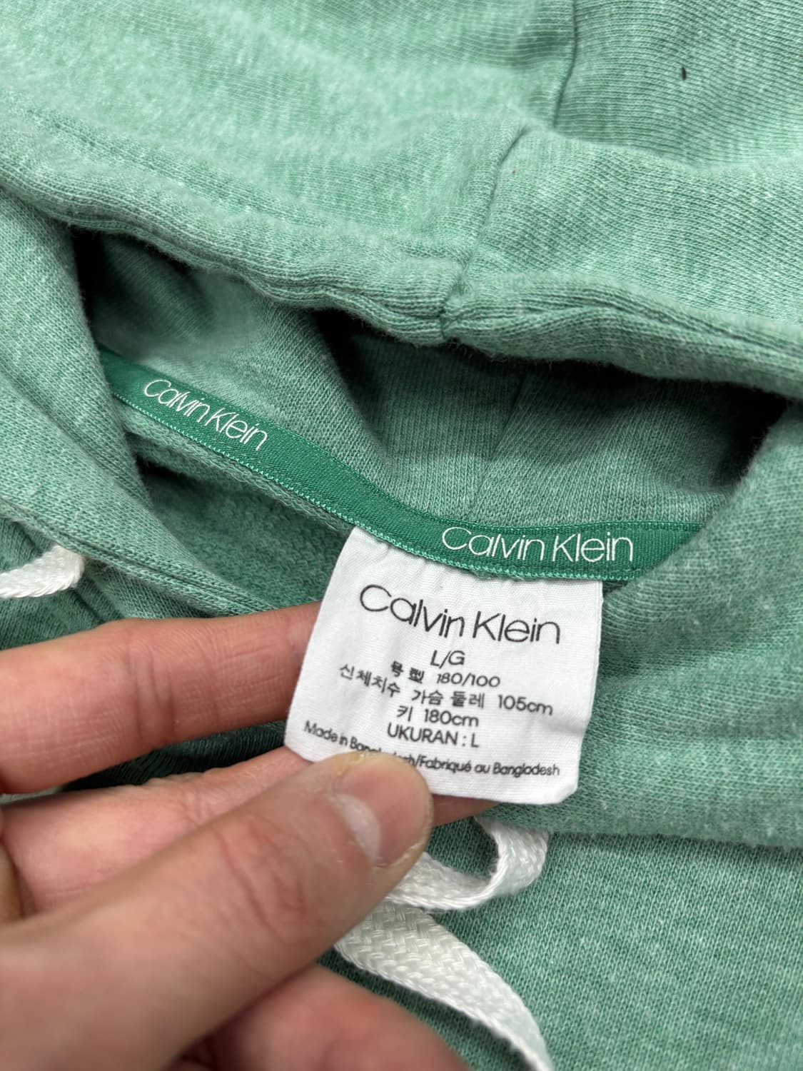 Ck 캘빈클라인 컴포트 후드티  상품이미지5