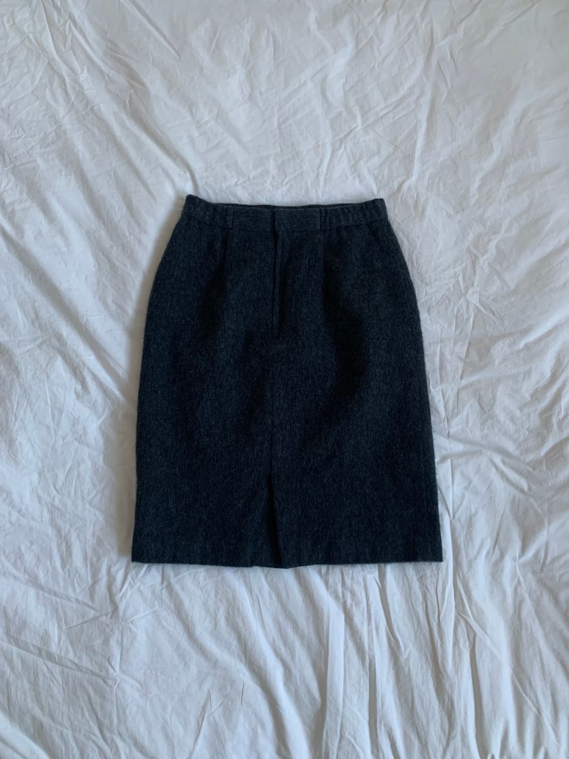 차콜 미디 스커트 상품이미지1