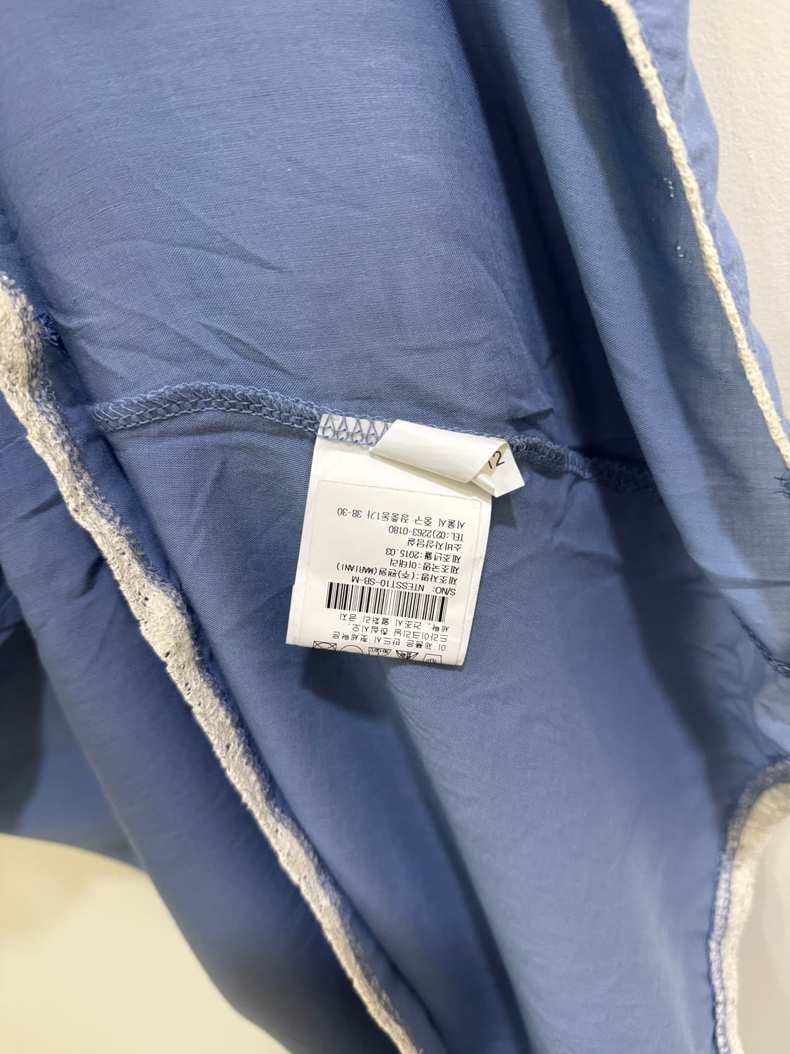 마리아니 플라워 비즈 반팔 정품 상품이미지5