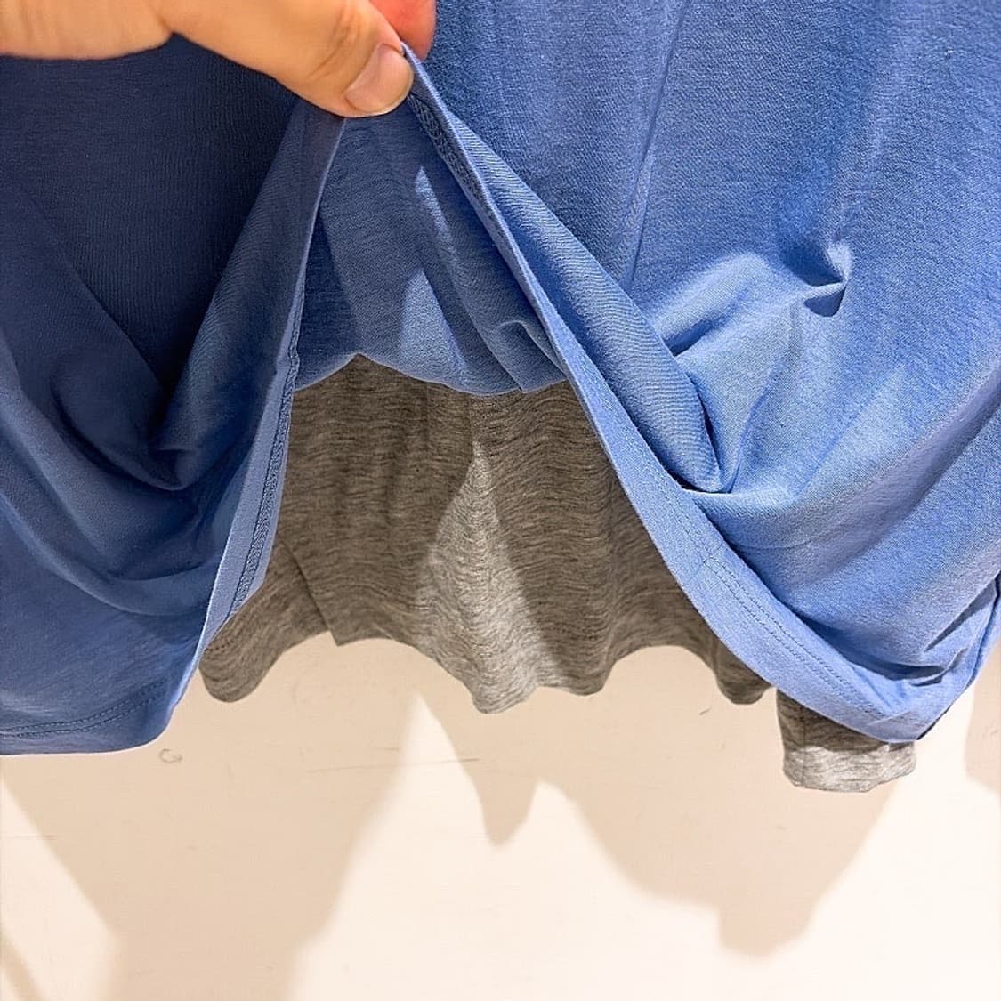 (정품/새상품) VINCE 빈스 남성 블루 레이어드 롱슬리브 상품이미지5