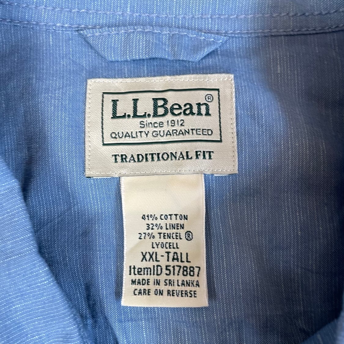 엘엘빈 빅사이즈 오버핏 트레디셔널핏 투포켓 반팔 셔츠 XXL 상품이미지5