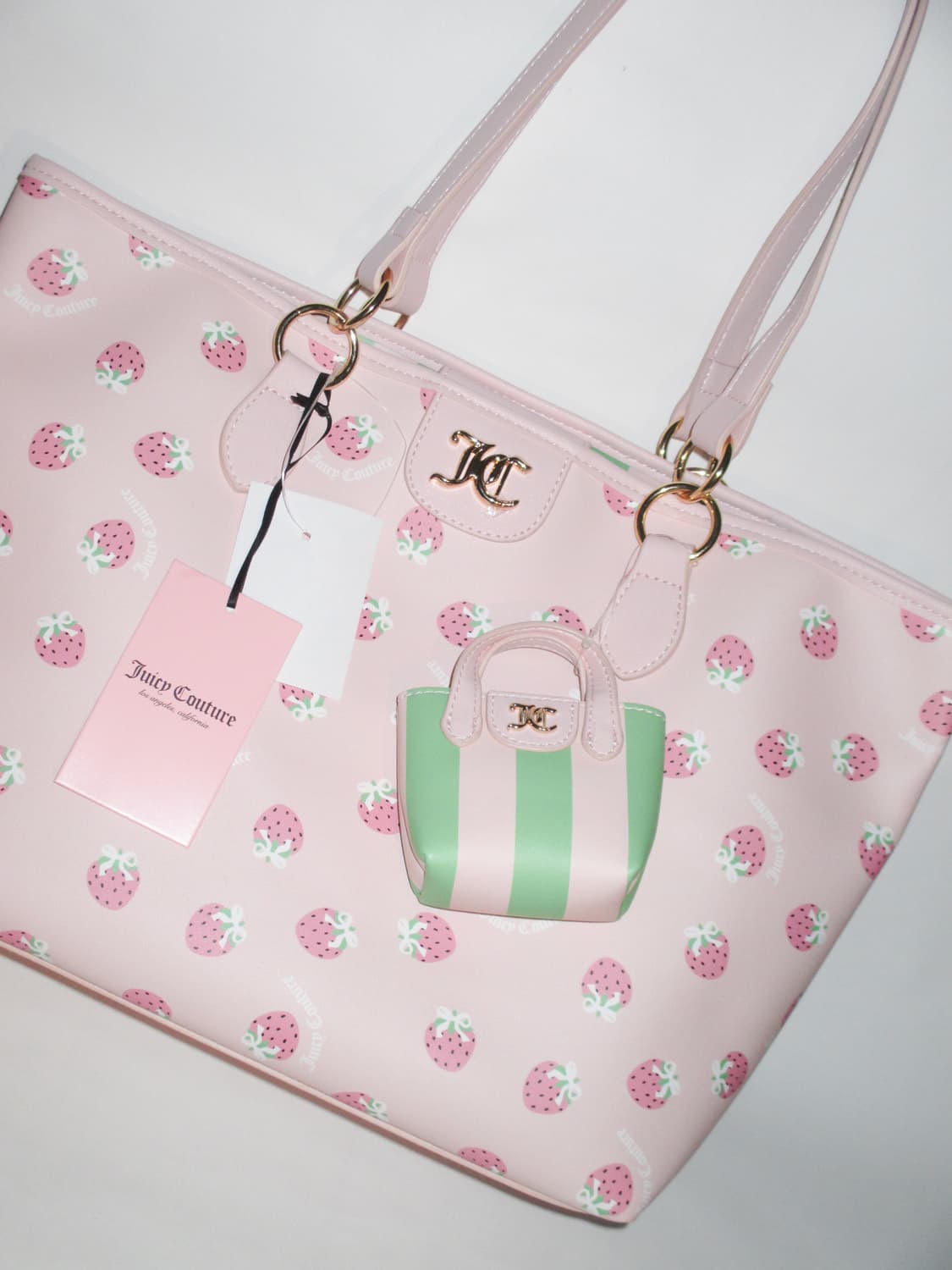 쥬시 꾸뛰르 핑크 스트로베리 숄더백 + 코인 월렛 상품이미지3