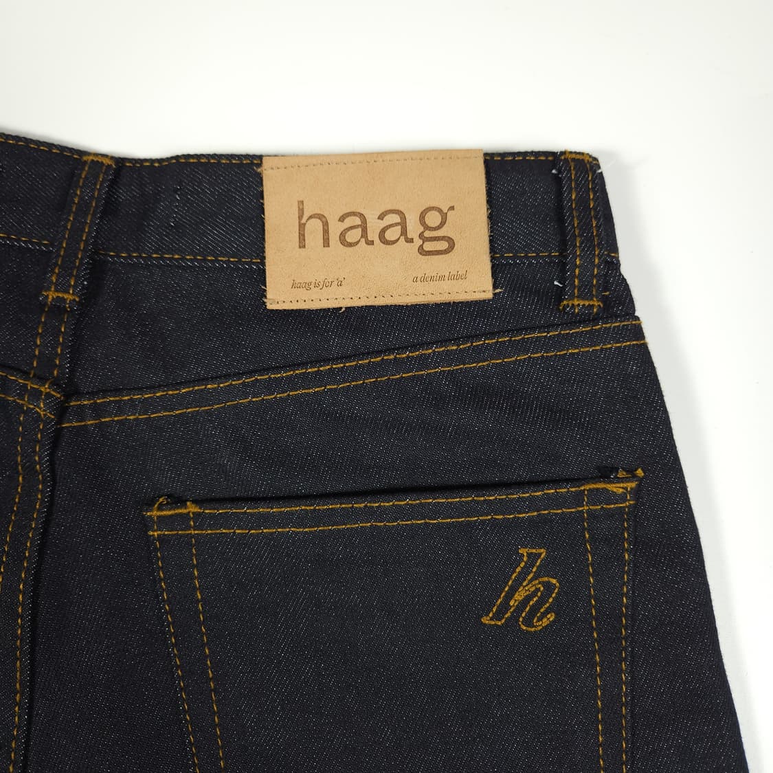 haag 헤이그 와이드 데님팬츠  상품이미지4