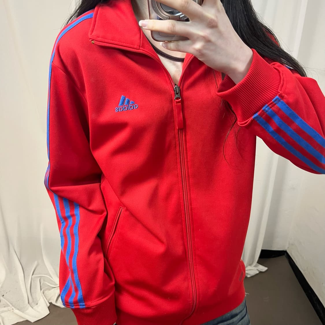 Adidas red jersey 상품이미지3