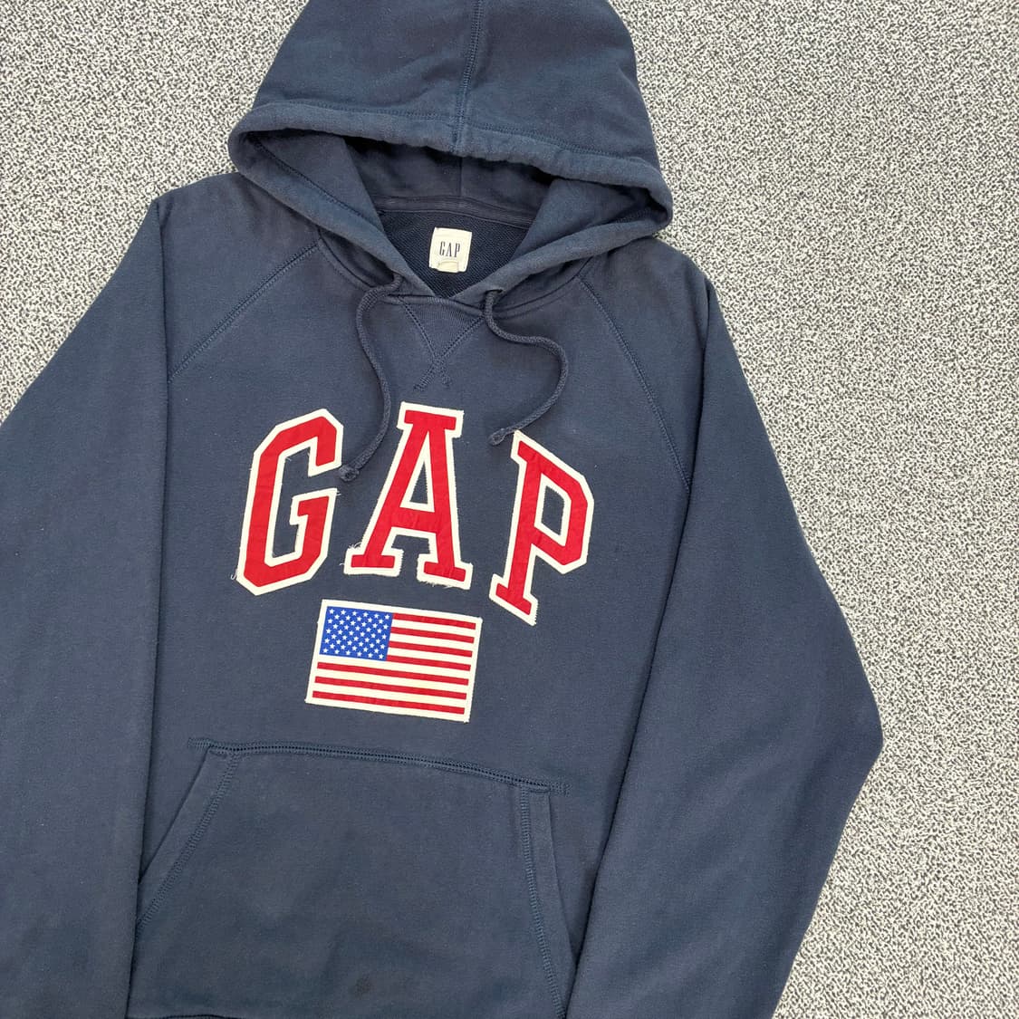 <GAP 빈티지 성조기 후드티> No.1539 상품이미지5