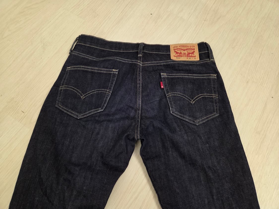 511리바이스 청바지 블랙 상품이미지4