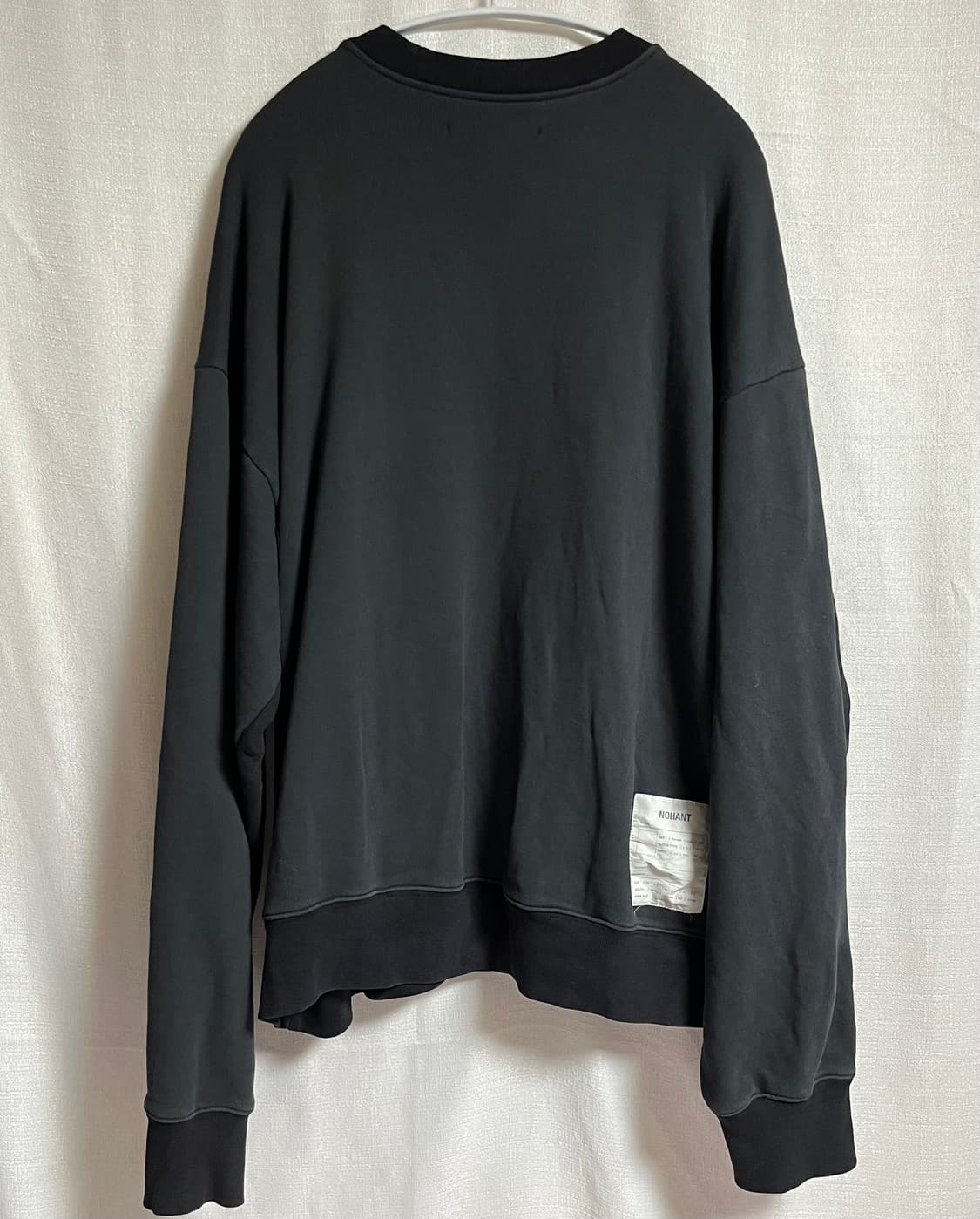 노앙 오버핏 맨투맨 티셔츠  상품이미지6