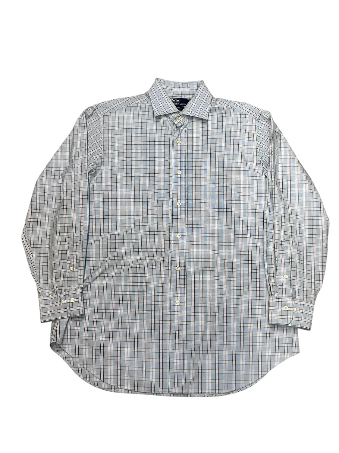 폴로 랄프로렌 체크 셔츠 스카이블루 #csz4103 상품이미지3