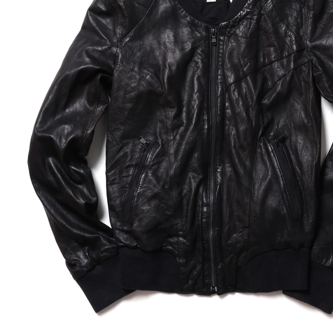 디젤 Diesel Lambskin Rider Jacket 
 상품이미지3