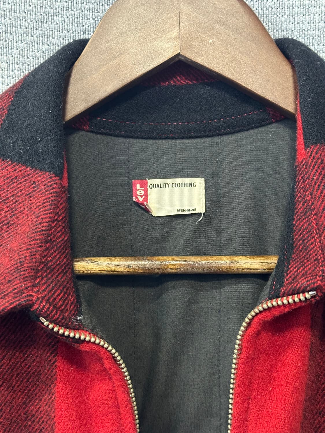 Levis 버팔로 체크 자켓 상품이미지4