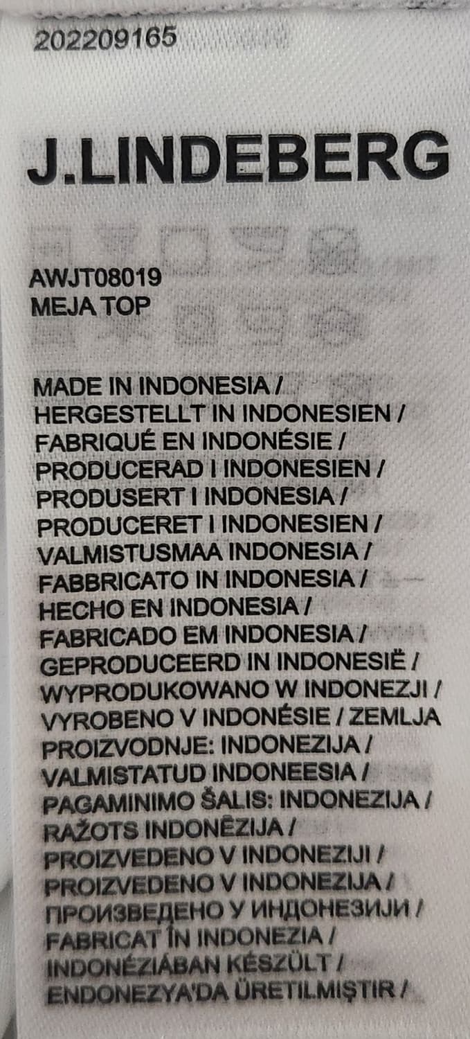 제이린드버그 여성 메야 골프 반팔티셔츠 XS 상품이미지5