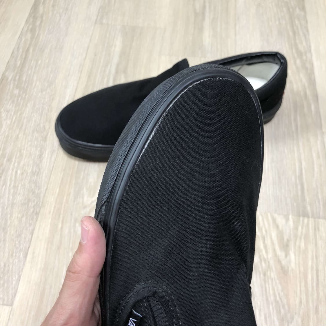 (270) 반스 VANS 슬립온 트리플 블랙 올검 반스 슬립온올검 270 상품이미지4