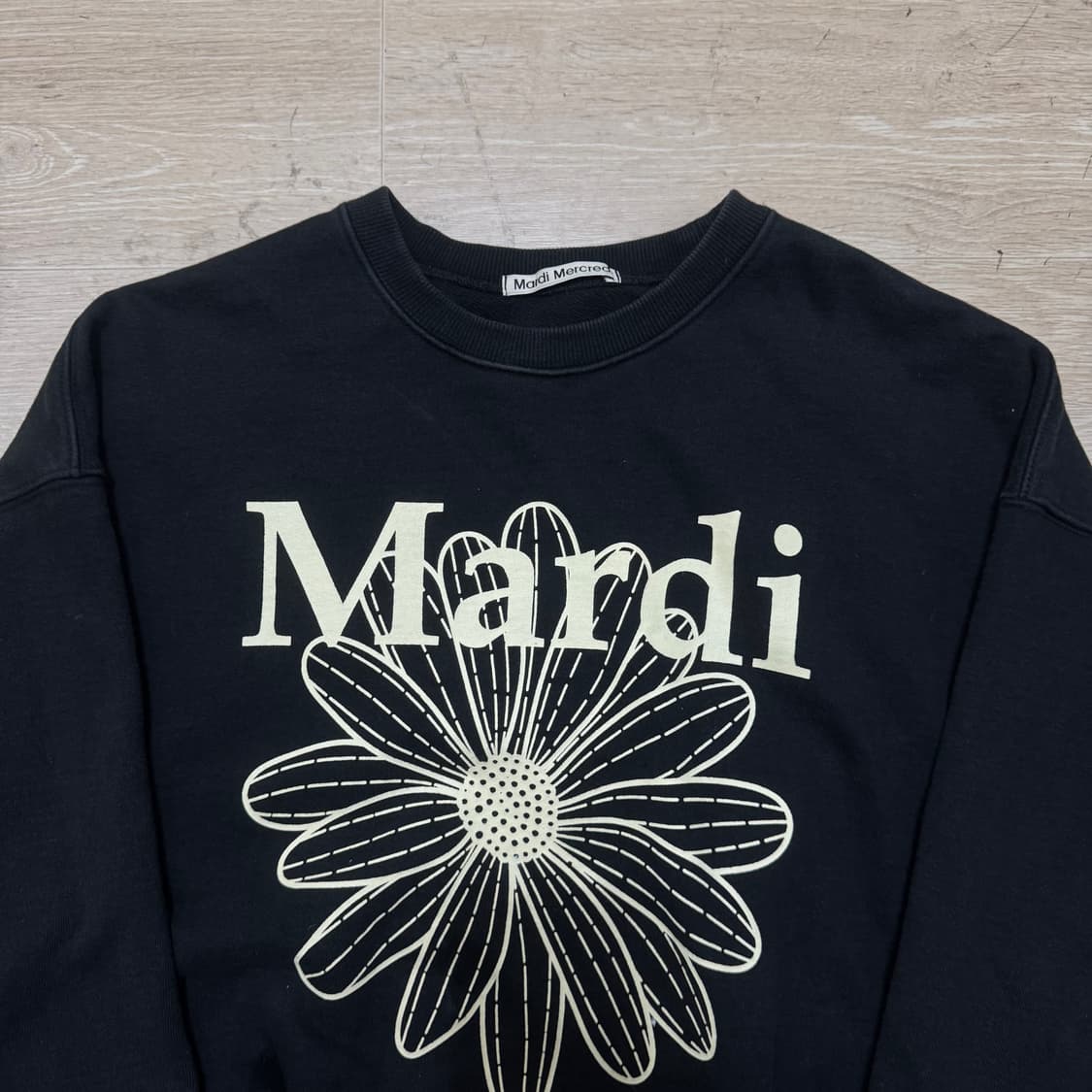 마르디메크르디 플라워 프린팅 맨투맨 상품이미지2