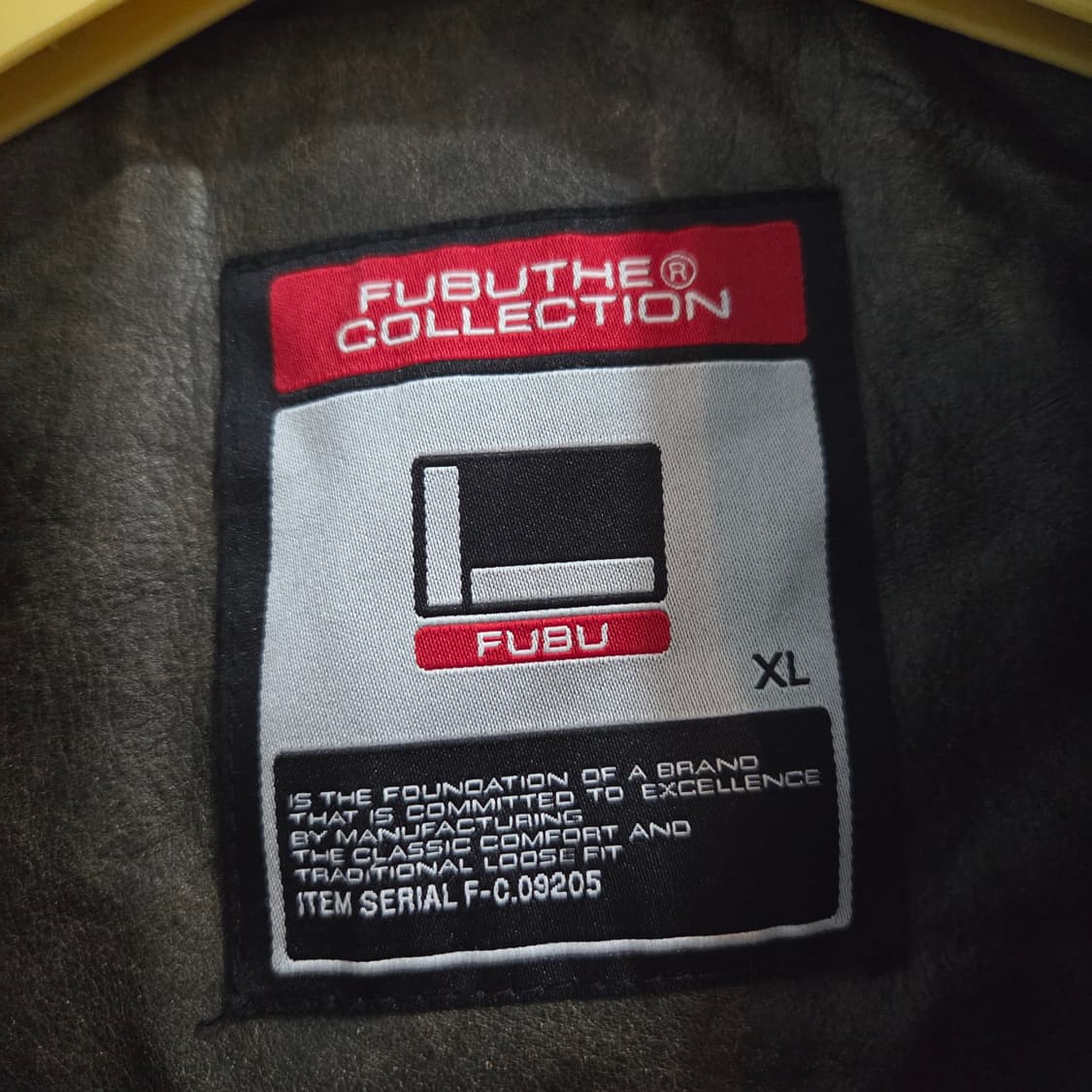 FUBU 올드스쿨 후부 위싱 버팔로 가죽 자켓 상품이미지8
