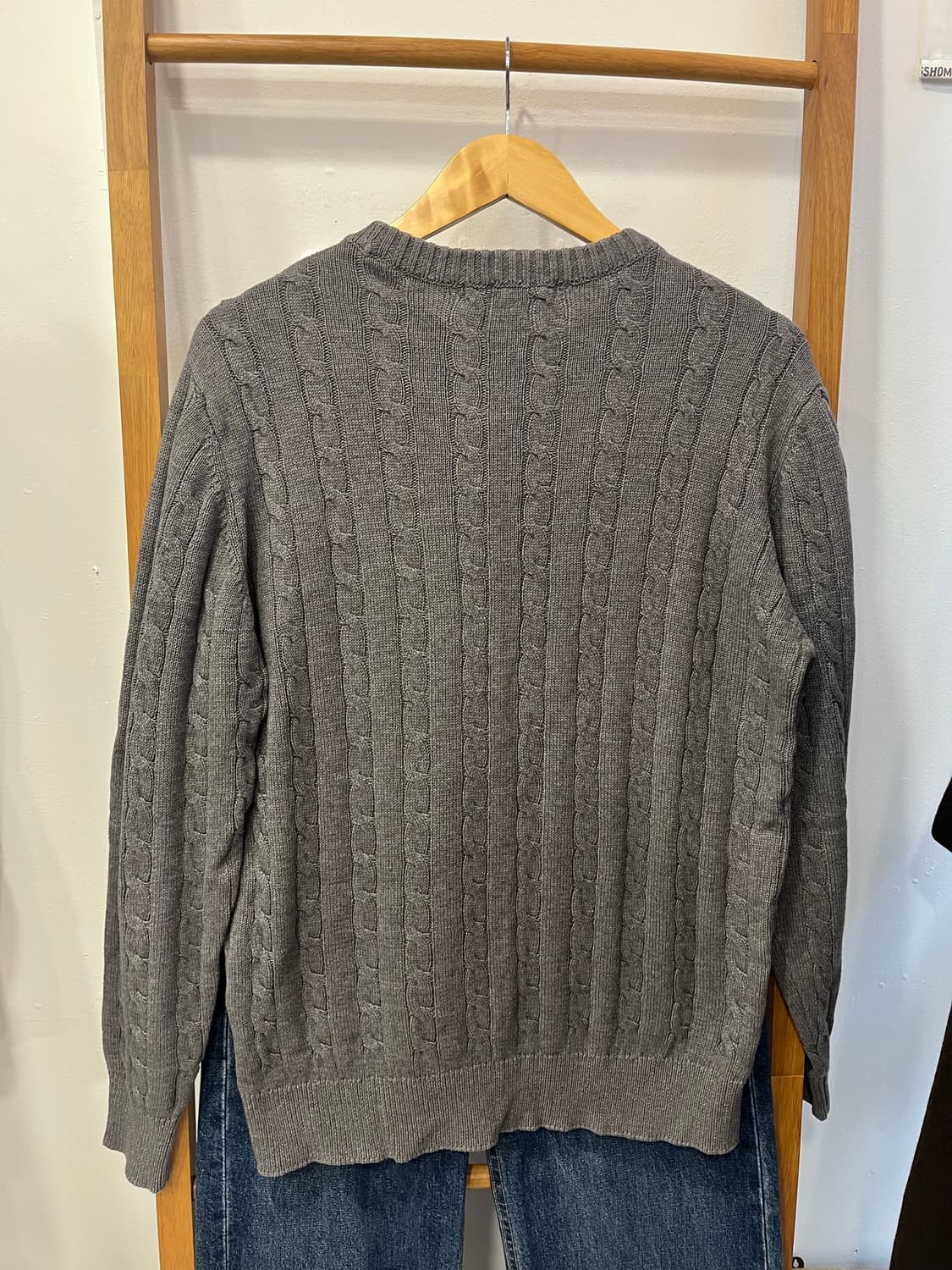 아놀드파마 케이블니트 그레이 상품이미지2