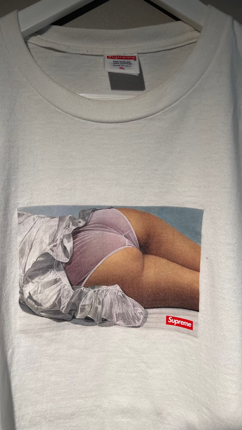 SUPREME 슈프림 화이트 티셔츠 XL 상품이미지2