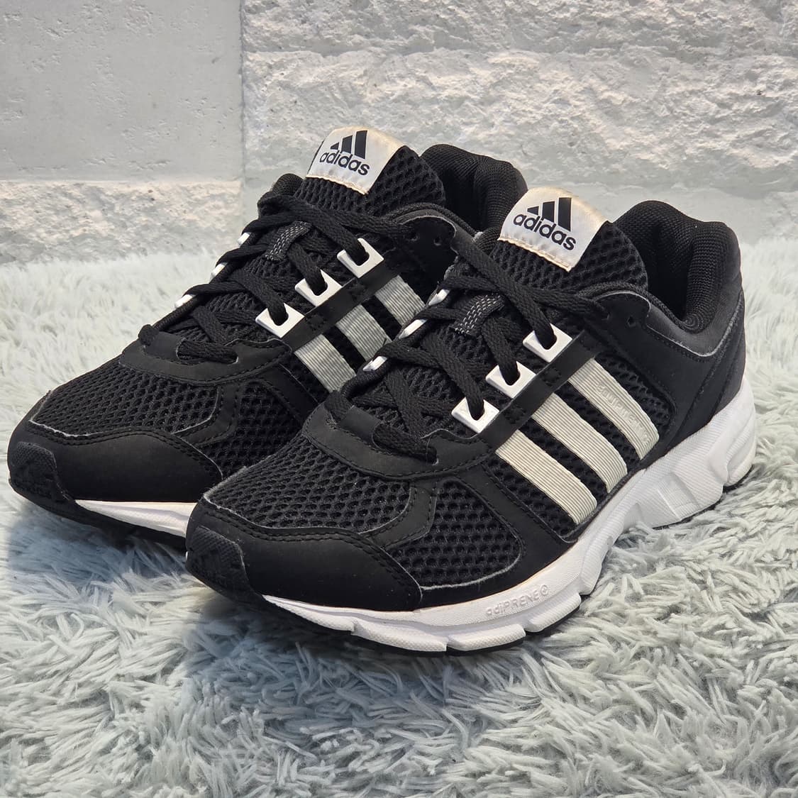 3q-28:아디다스 러닝 스니커즈 블랙화이트 (235mm) 상품이미지1